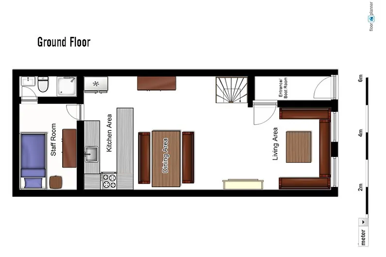 Chalet Bonne Neige Val d’Isere Floor Plan 2