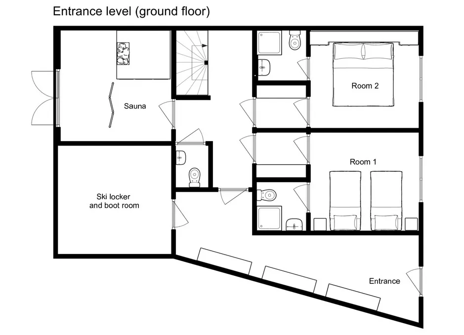 Chalet Les Rouses Les Deux-Alpes Floor Plan 3