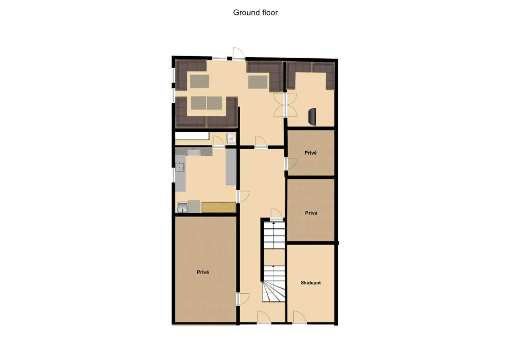 Chalet Demlhof Finkenberg Floor Plan 3
