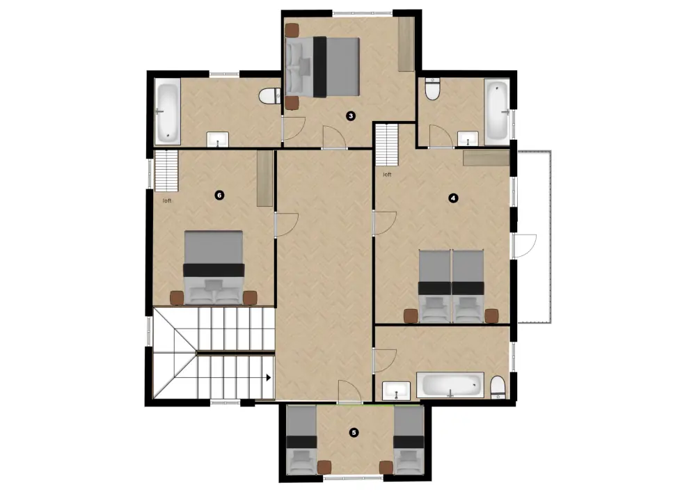 Chalet Le Vieux Les Gets Floor Plan 2