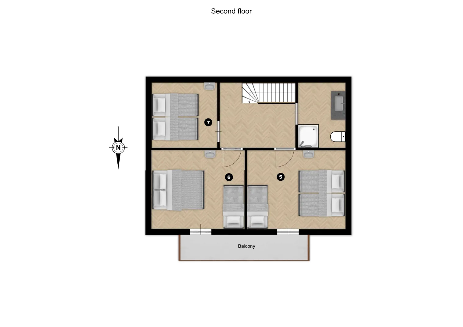 Chalet Dorferhaus Gerlos Floor Plan 2