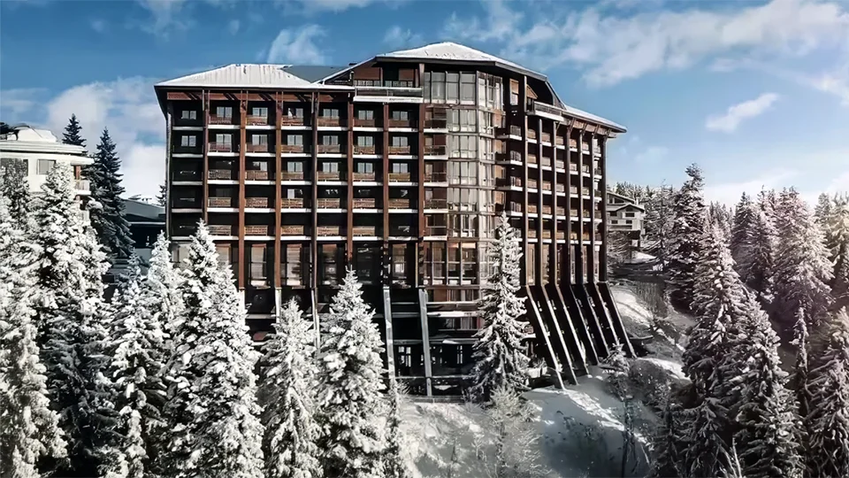 A ski hotel in Bulgaria