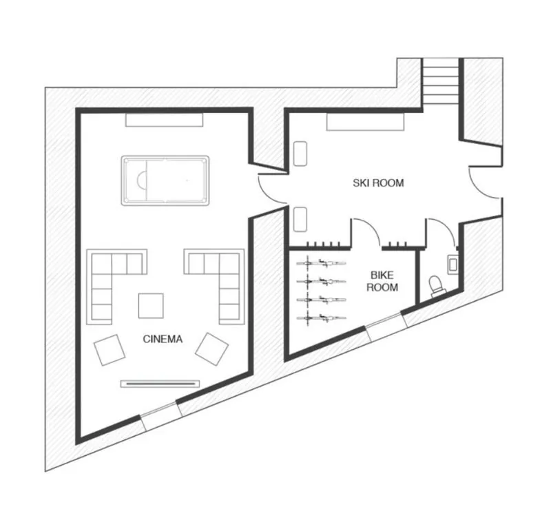 The Manoir Morzine Floor Plan 1
