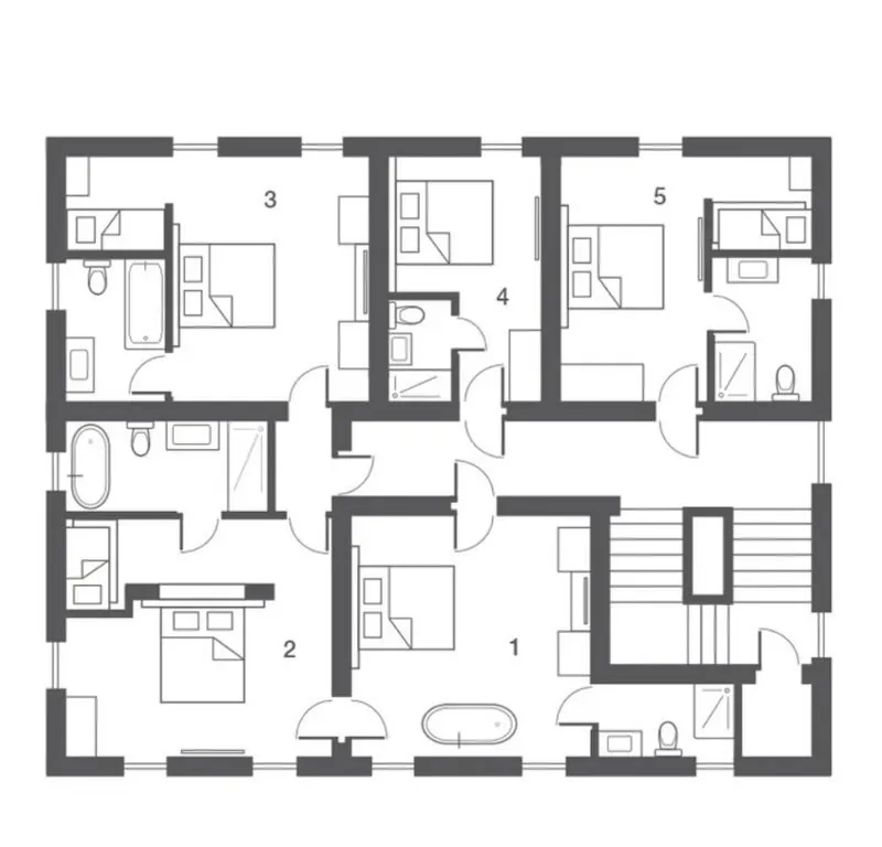 The Manoir Morzine Floor Plan 2