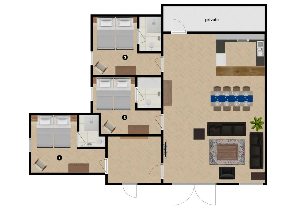 Chalet Okke St Anton Floor Plan 1