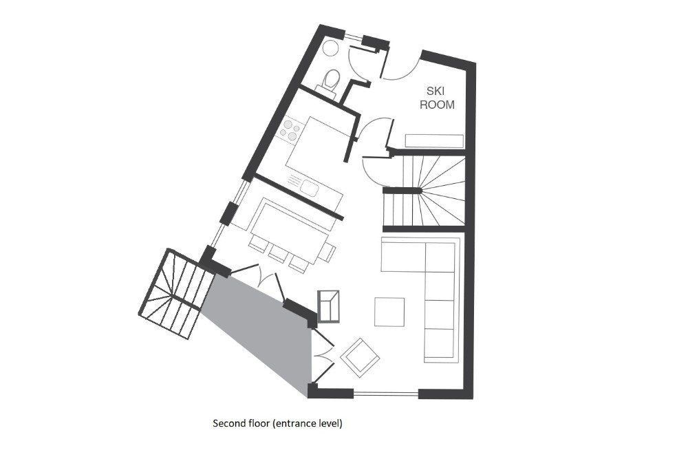 Chalet Sakami Avoriaz Floor Plan 1