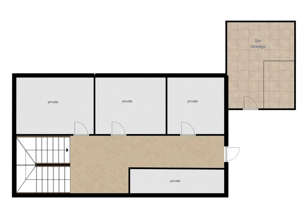 Chalet Raterhof Serfaus Floor Plan 3