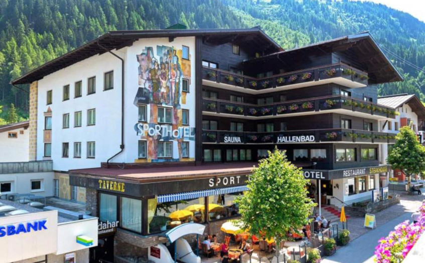 Sportshotel St Anton, austria. external