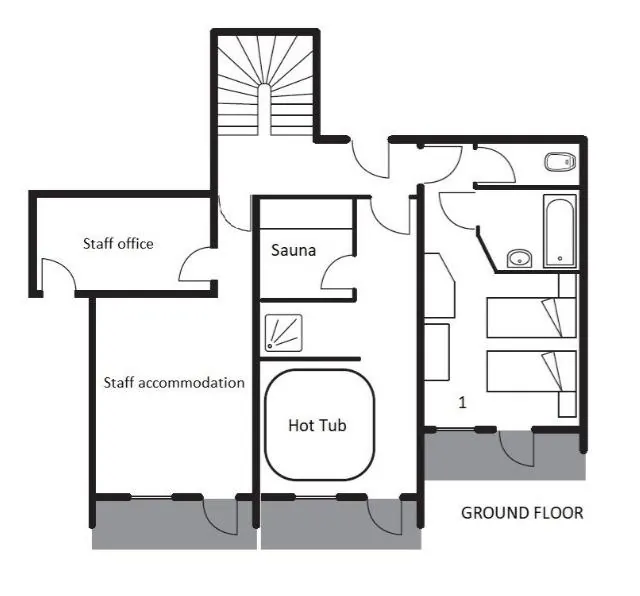 Chalet Le Manoir Alpe d’Huez Floor Plan 3