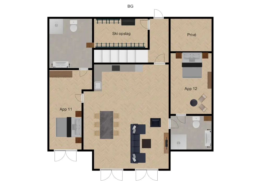 Chalet Gabl St Anton Floor Plan 2
