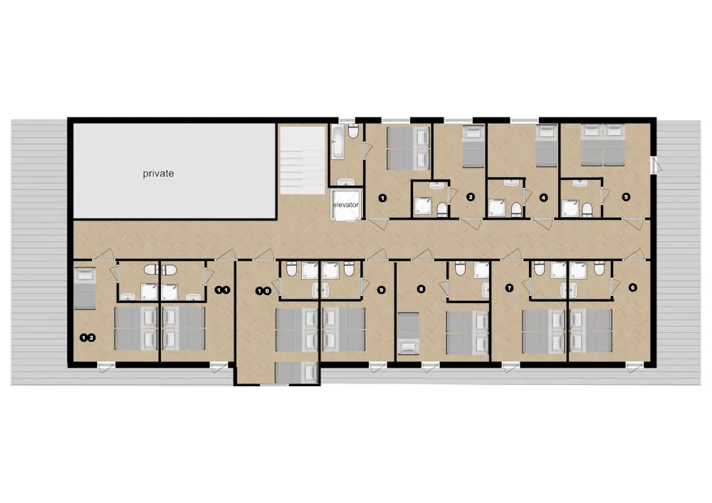Chalet Sonnwend Hinterglemm & Fieberbrunn Floor Plan 5