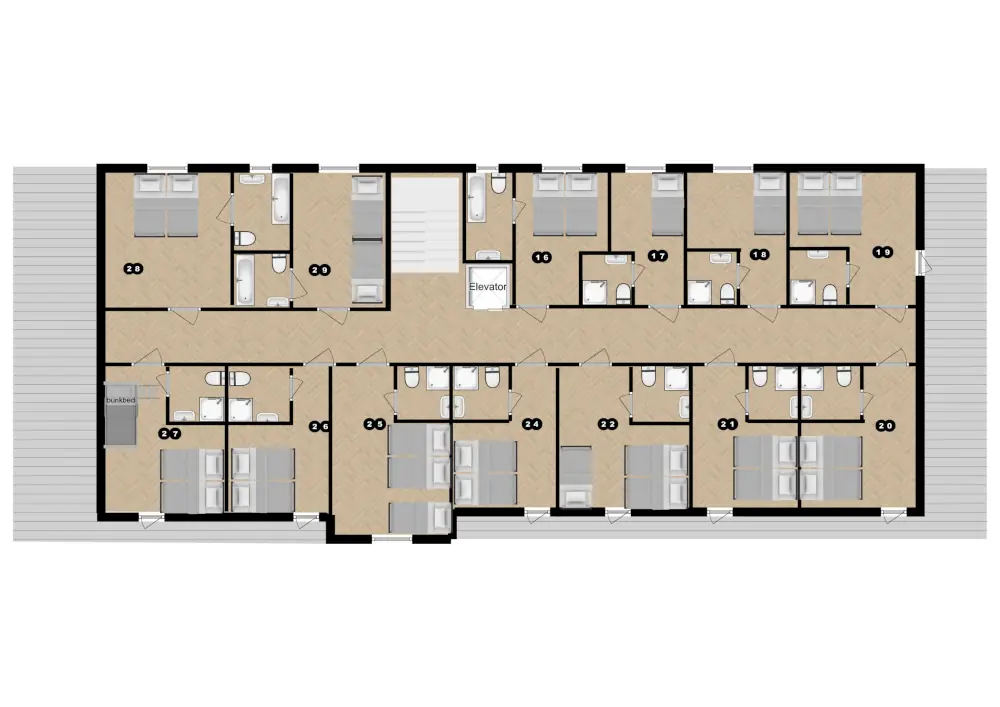 Chalet Sonnwend Hinterglemm & Fieberbrunn Floor Plan 1