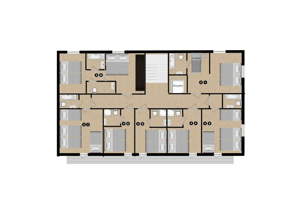 Chalet Sonnwend Hinterglemm & Fieberbrunn Floor Plan 2
