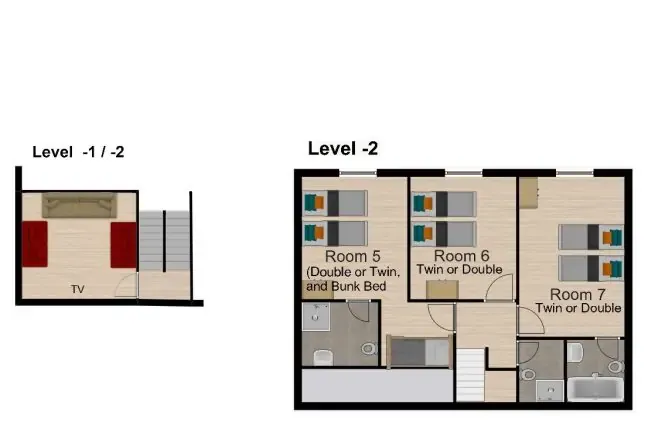 Chalet Indah Tignes Floor Plan 3