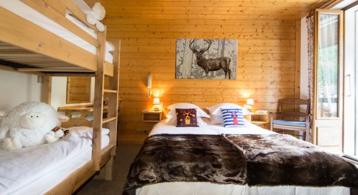 Hotel Christiania La Clusaz bedroom