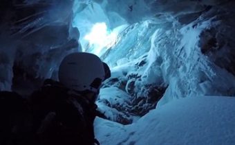 I-Phone Saves Snowboarder After Crevasse Fall
