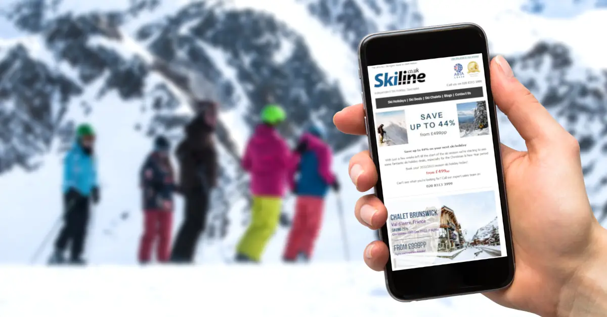 Ski Line Email Sign Up