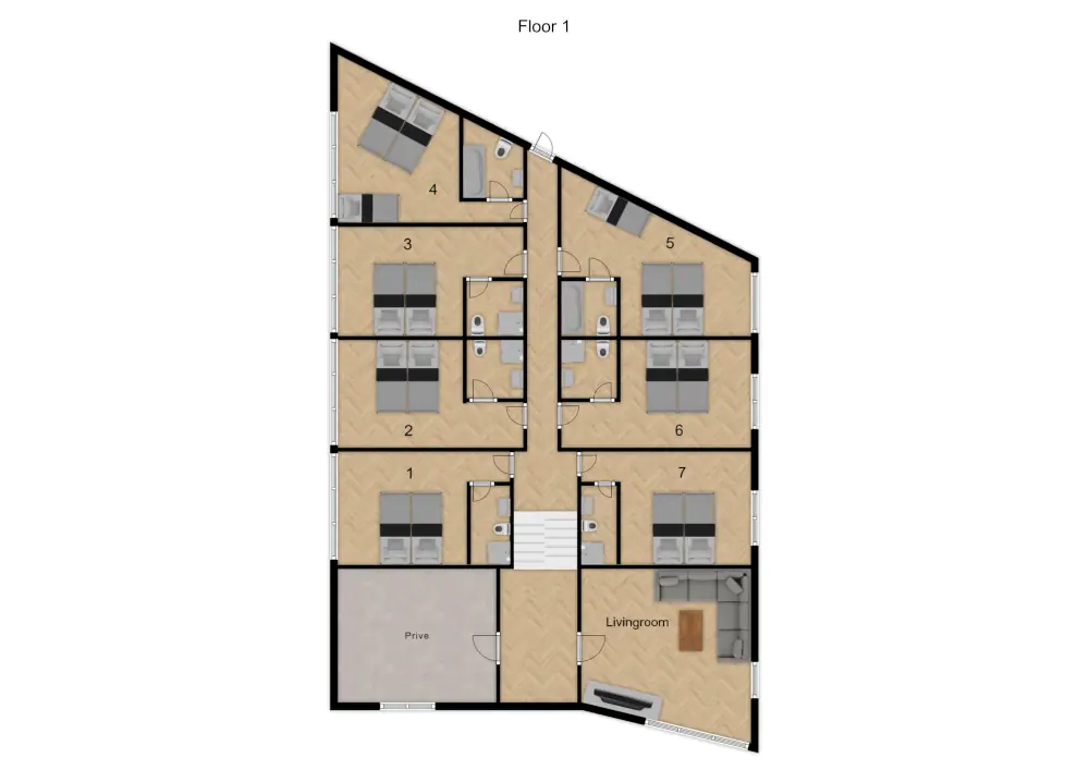 Chalet Regina St Anton Floor Plan 2