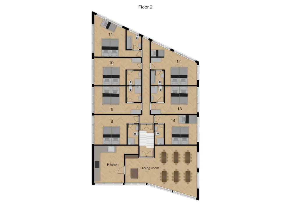 Chalet Regina St Anton Floor Plan 3
