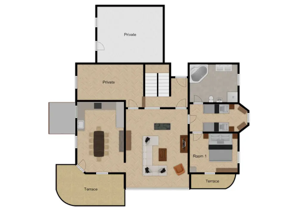 Chalet Anna Maria St Anton Floor Plan 1