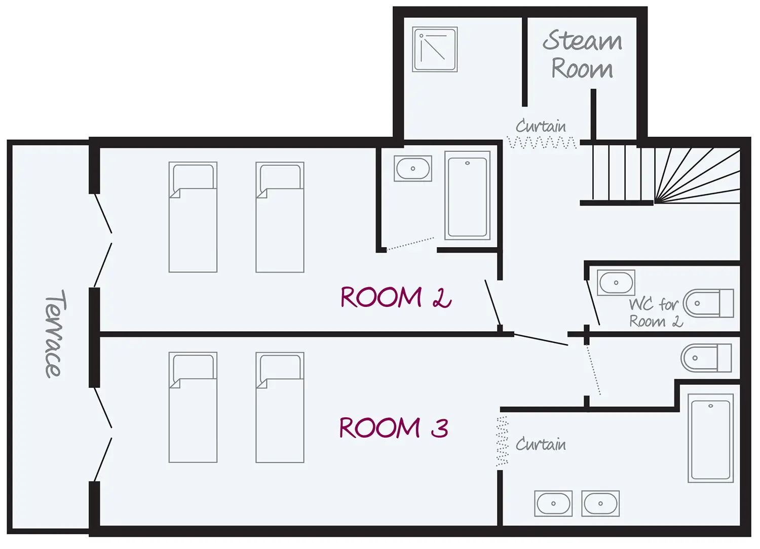 Chalet La Perle Tignes Floor Plan 2