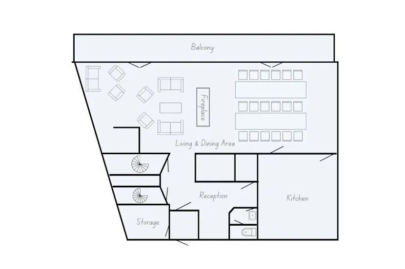 Chalet Corniche Tignes Floor Plan 2