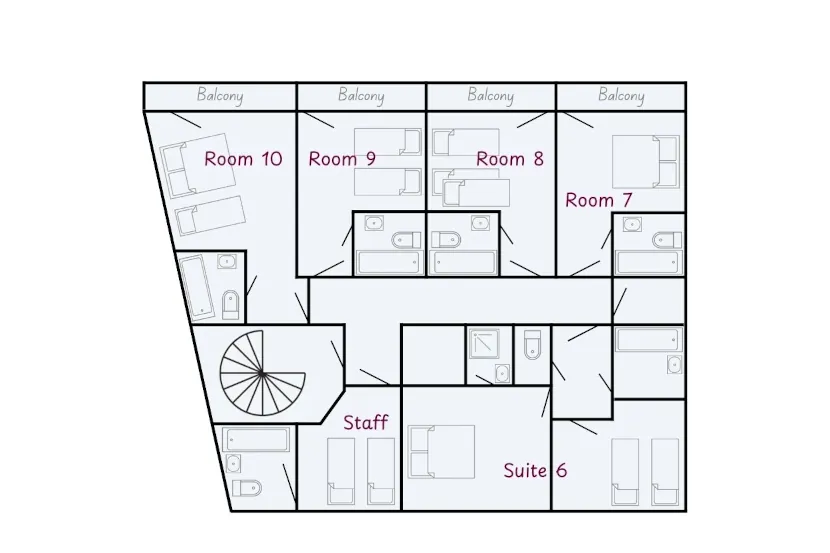 Chalet Corniche Tignes Floor Plan 4