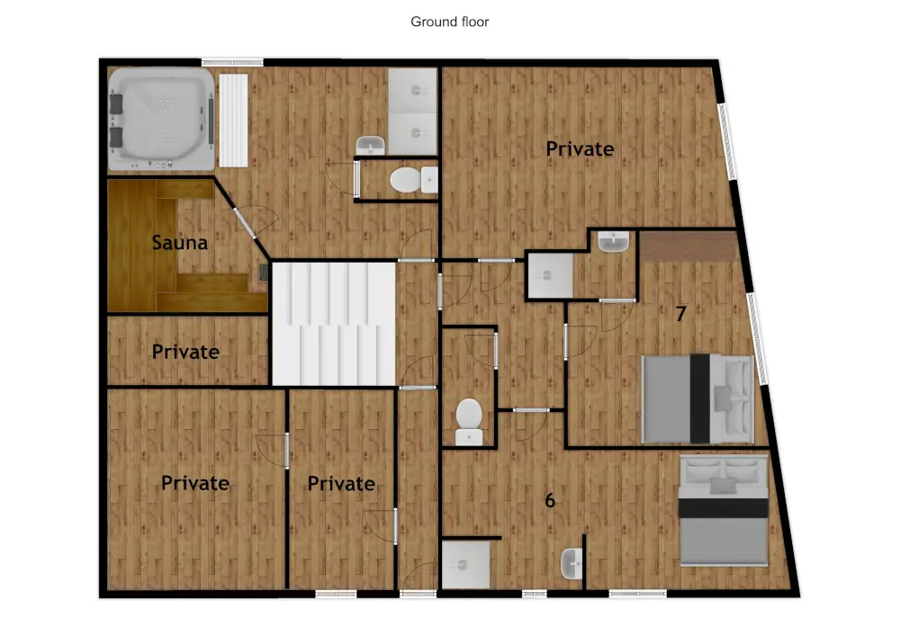 Chalet La Vieille Maison La Plagne Floor Plan 3