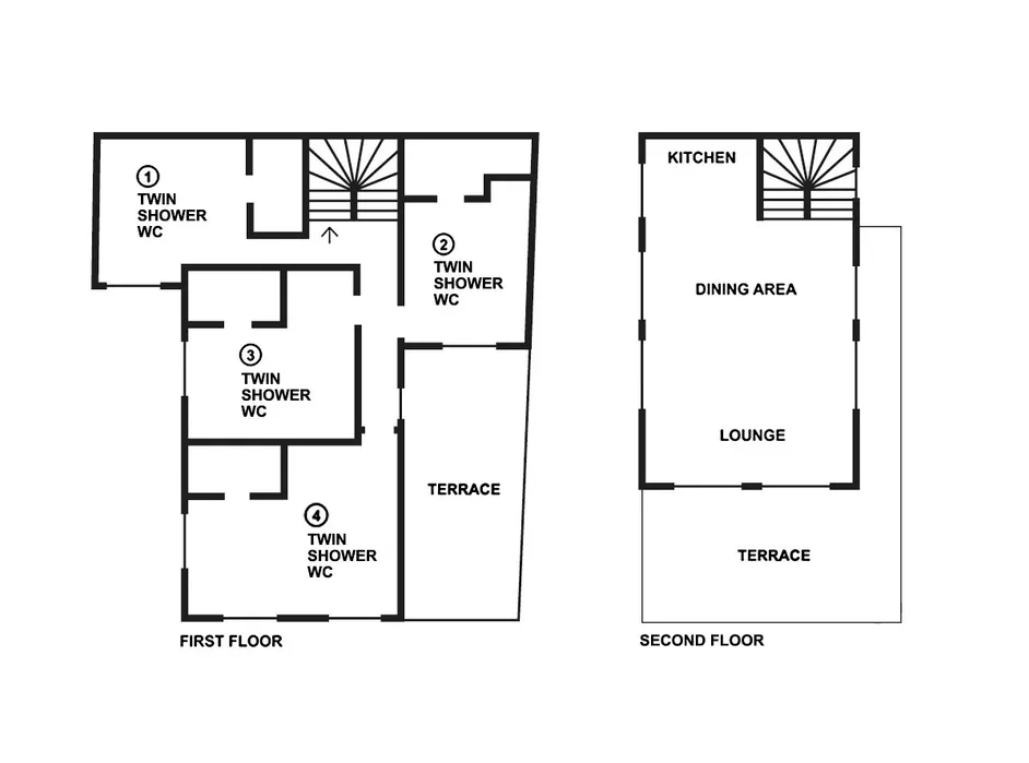 Chalet Azel Val d’Isere Floor Plan 1