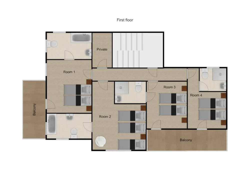 Chalet Crystal St Anton Floor Plan 2