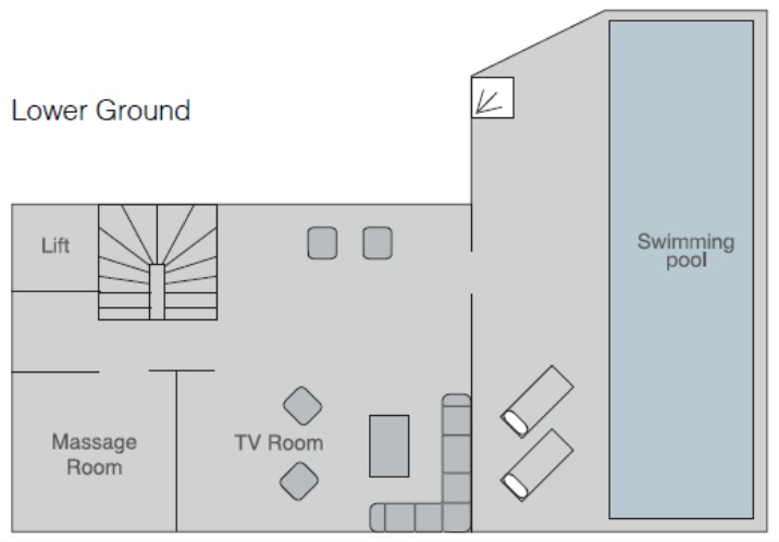 Chalet Sorojasa Verbier Floor Plan 1