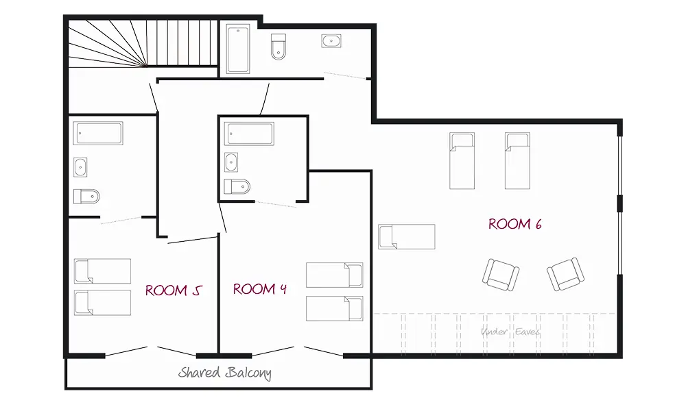 Chalet Aigle Royal (Family) Tignes Floor Plan 2