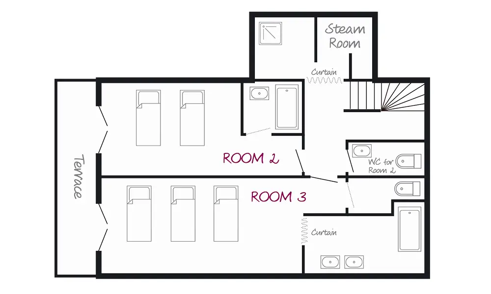 Chalet La Perle (Family) Tignes Floor Plan 2