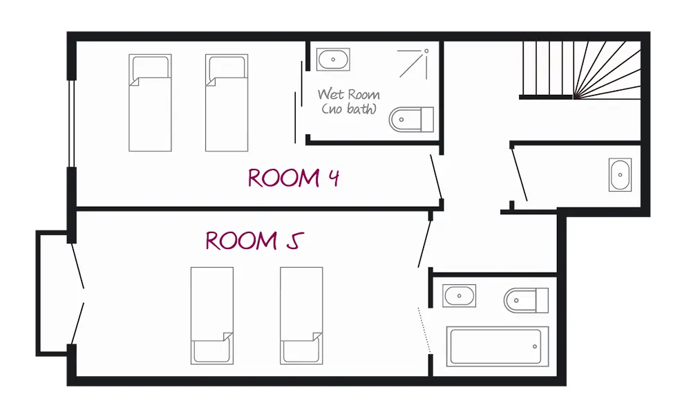 Chalet La Perle (Family) Tignes Floor Plan 1