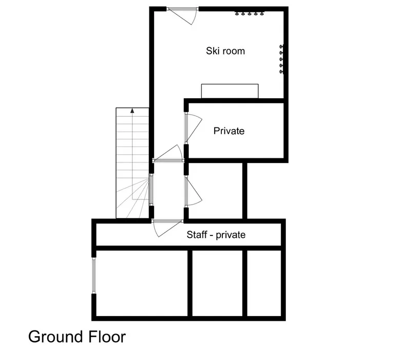 Chalet Marilaine Meribel Floor Plan 1