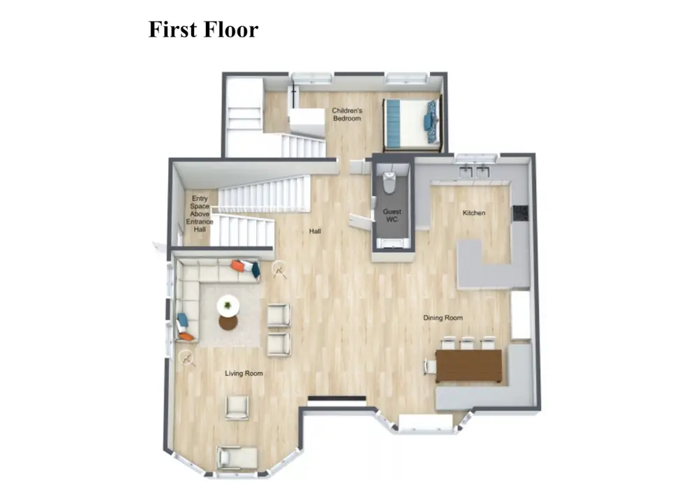 Chalet Carat Courchevel Floor Plan 1