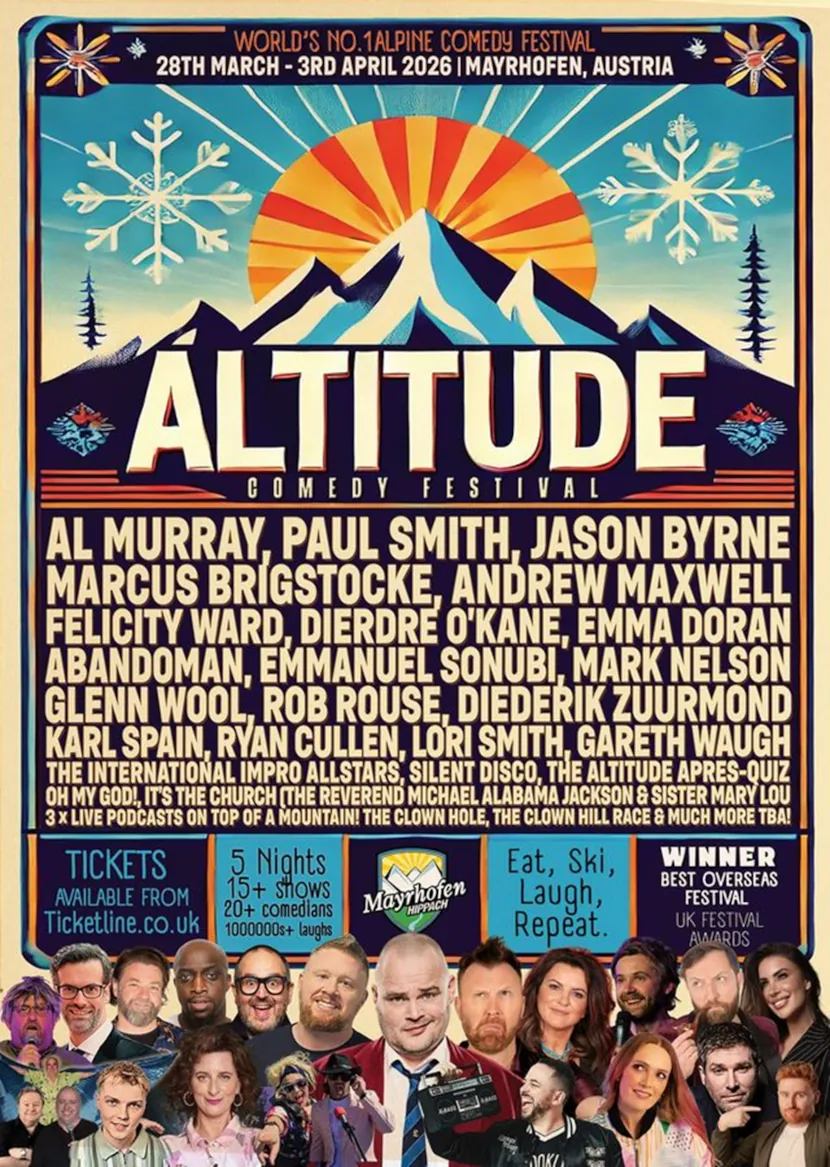 Altitude Comedy Festival – Mayrhofen, Austria