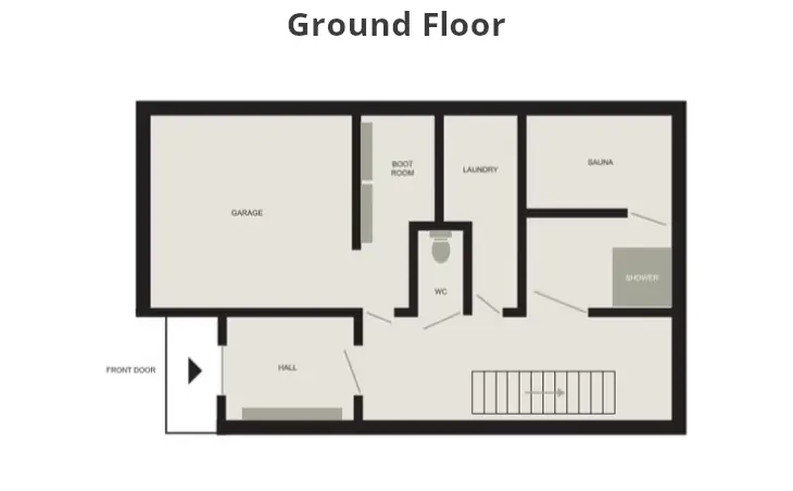 Chalet Aphylla (Catered) St-Martin-de-Belleville Floor Plan 1