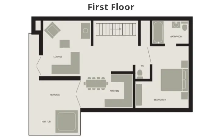 Chalet Aralia (Catered) St-Martin-de-Belleville Floor Plan 2