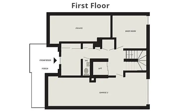 Chalet Chez Bugi (Catered) St-Martin-de-Belleville Floor Plan 2