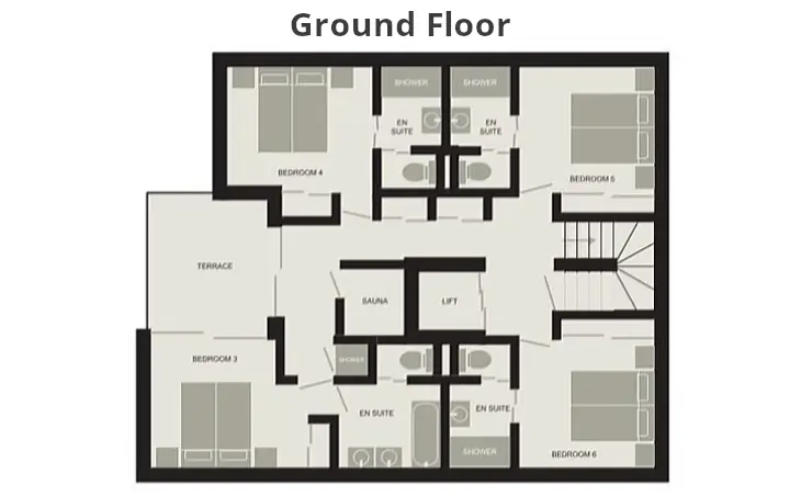 Chalet Chez Bugi (Catered) St-Martin-de-Belleville Floor Plan 1