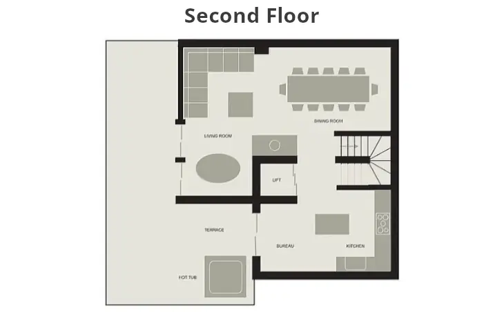 Chalet Chez Bugi (Catered) St-Martin-de-Belleville Floor Plan 3