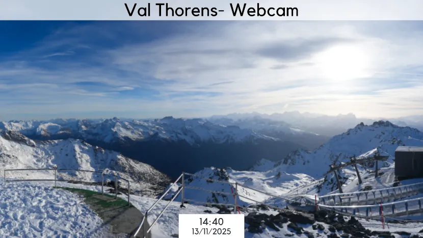 Val Thorens Webcam 12th Nov 2025