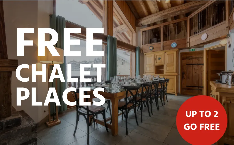 Free Chalet Places - Up To 2 Go Free