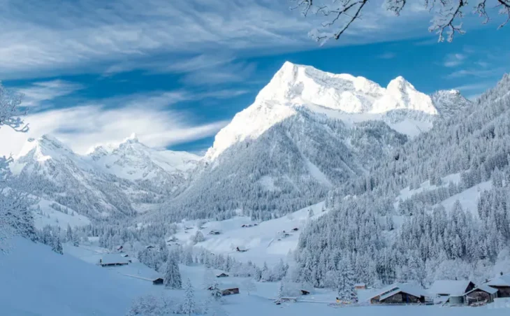 Interlaken Ski Resort In Switzerland
