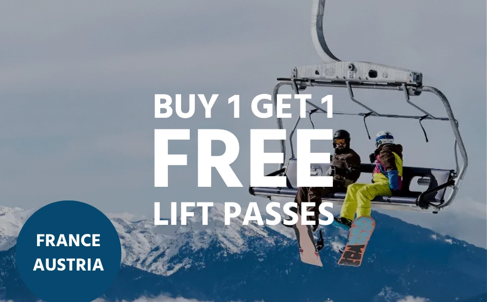 Buy 1 Get 1 Free Lift Pass Ski Deal