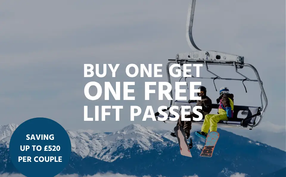 Buy 1 Get 1 Free Lift Passes