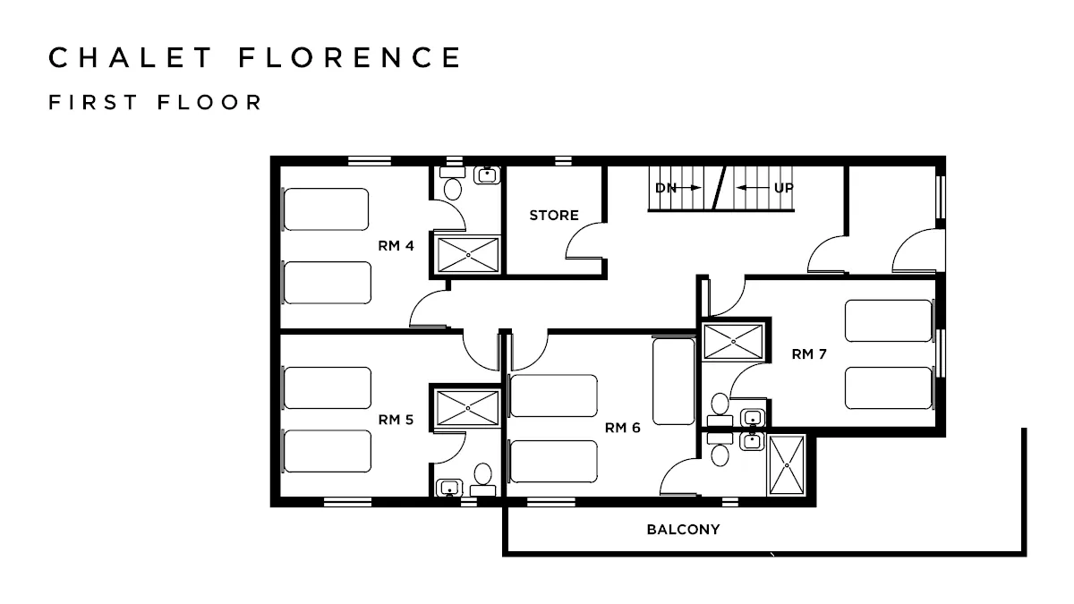 Chalet Florence La Plagne Floor Plan 2
