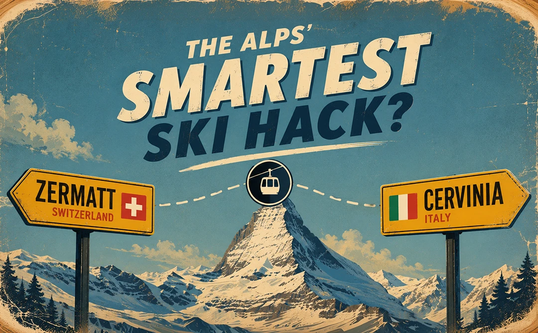 "The Alp's Smartest Ski Hack?" - Cervinia vs Zermatt