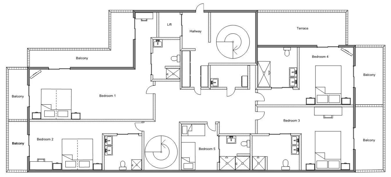 Chalet Pierre Meribel Floor Plan 2